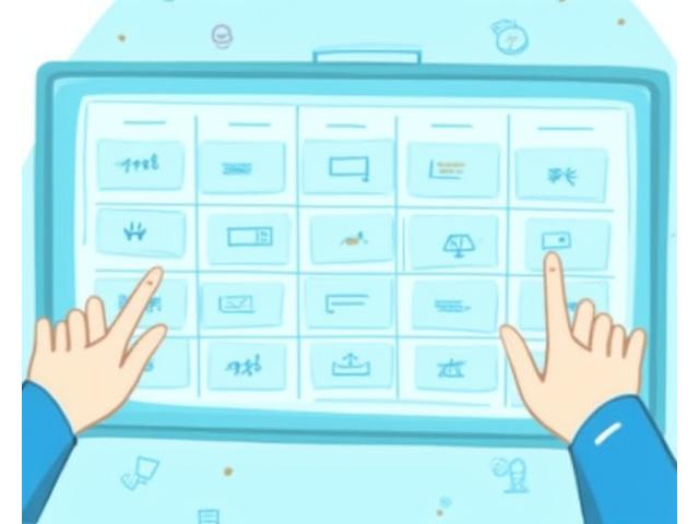 Interaktive Kalenderoberfläche, die flexible Terminoptionen mit visueller Darstellung der Verfügbarkeit für Blended Education zeigt, ein Schlüsselelement für hybrides Lernen.