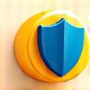 Abstraktes Icon für Incident Response mit Alarmglocke und Schutzschild