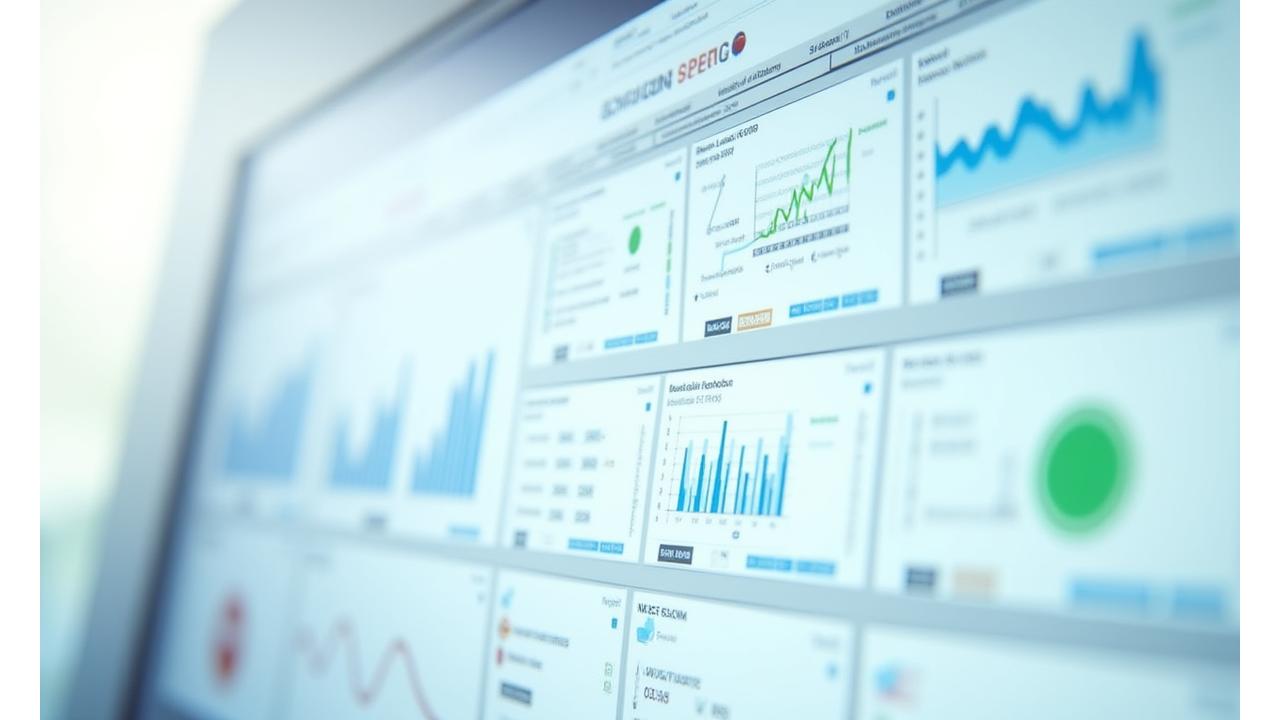 Umfassendes Dashboard für die Analyse der studentischen Leistung, zeigt Echtzeitdaten, Grafiken und Kompetenzindikatoren.